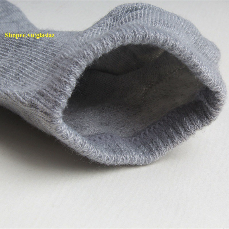 Tất Vớ Trơn Cổ Ngắn Nam Nữ, Vớ Tất Thun Cotton