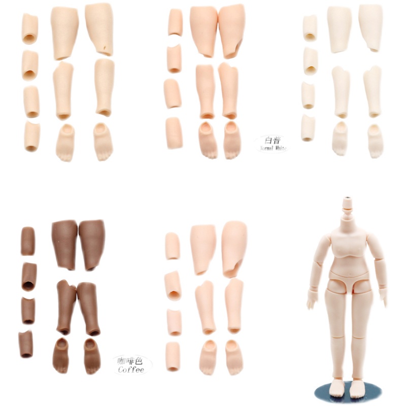 Khớp Nối Mở Rộng Thân Búp Bê BJD 12 Chất Lượng Cao