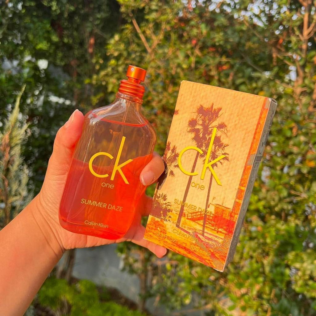 Nước Hoa CK One Summer Daze Cam EDT 100ml Box Tester