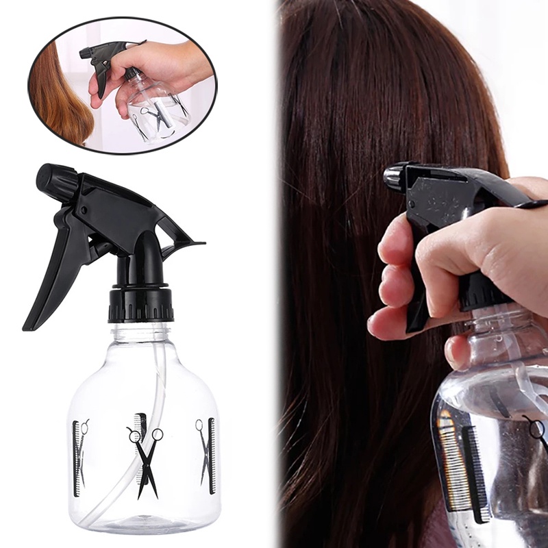 Bình Xịt Nước 250ML Bằng Nhựa Trong Suốt Nhỏ Gọn