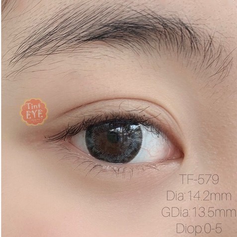 [Tặng Combo 115k] Kính Áp Tròng Tinteye Lens TF-579 Cherry Gray