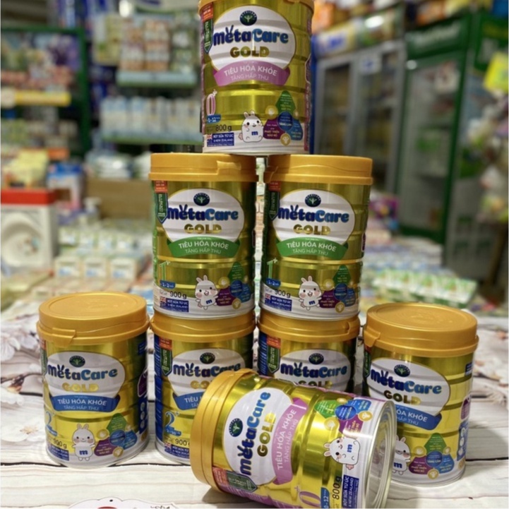 Sữa metacare gold số 0+, 1+, 2+ 400g date mới