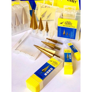 Mũi khoan bước tháp  tầng PENNY Cao cấp nhiều loại đường kính chuyên khoan sắt,thép,nhựa,gỗ,mika....