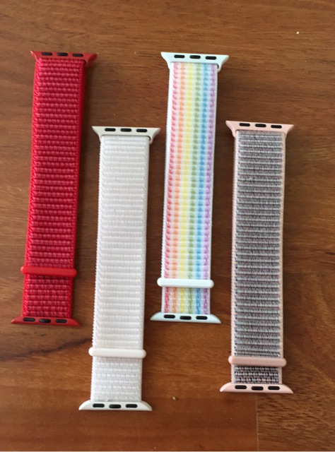Dây vải khoá dán sport loop dành cho Apple Watch