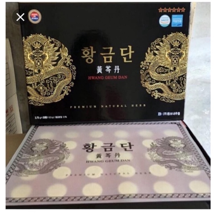 An cung ngưu hoàng hàn quốc Hwang Geum Dan - Bổ não hộp 30 viên [ Hàng Mới Về ]
