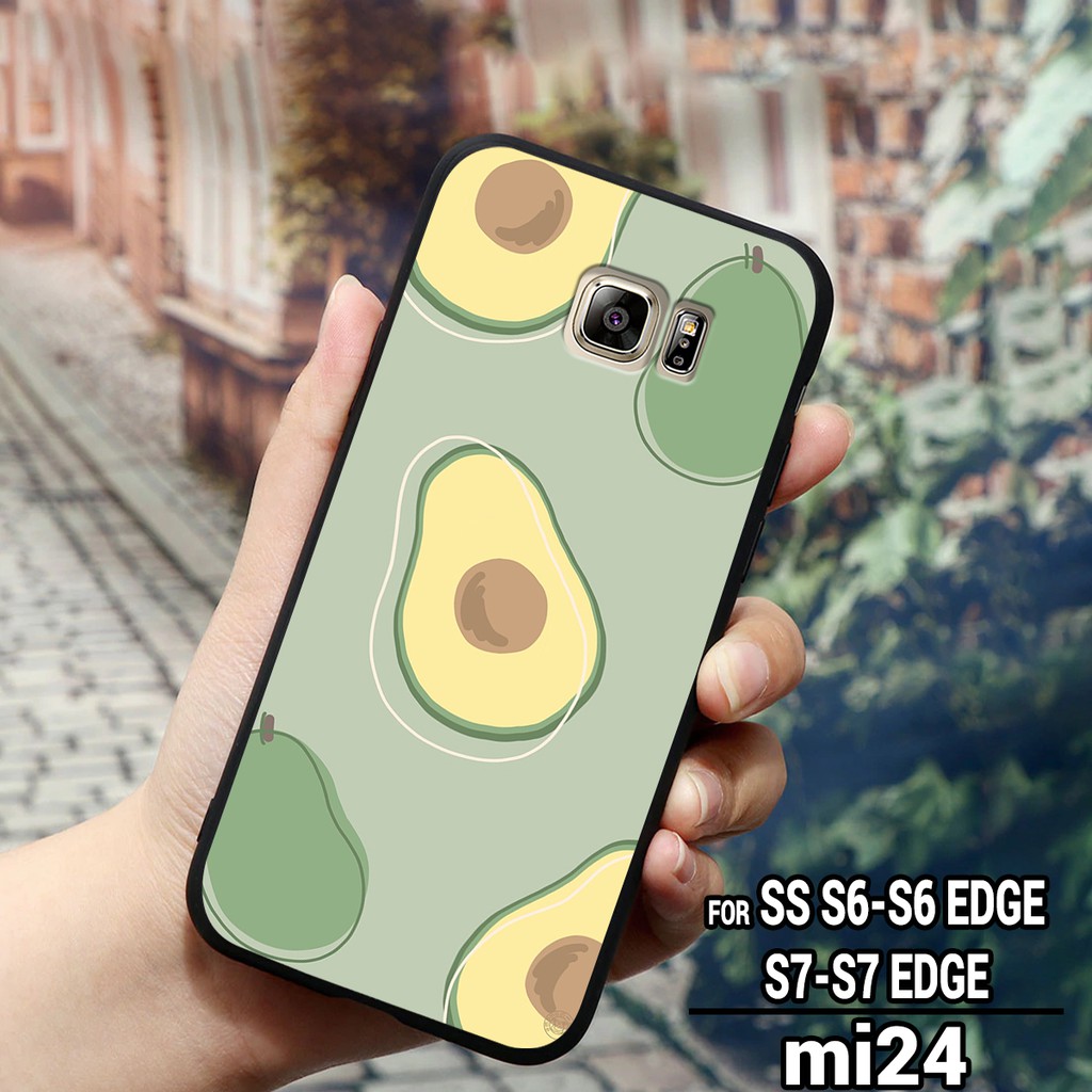 Ốp lưng SAMSUNG GALAXY Note 4 - Note 5 - S6 - S6 EDGE - S7 - S7 EDGE in hình hoa quả xinh xinh