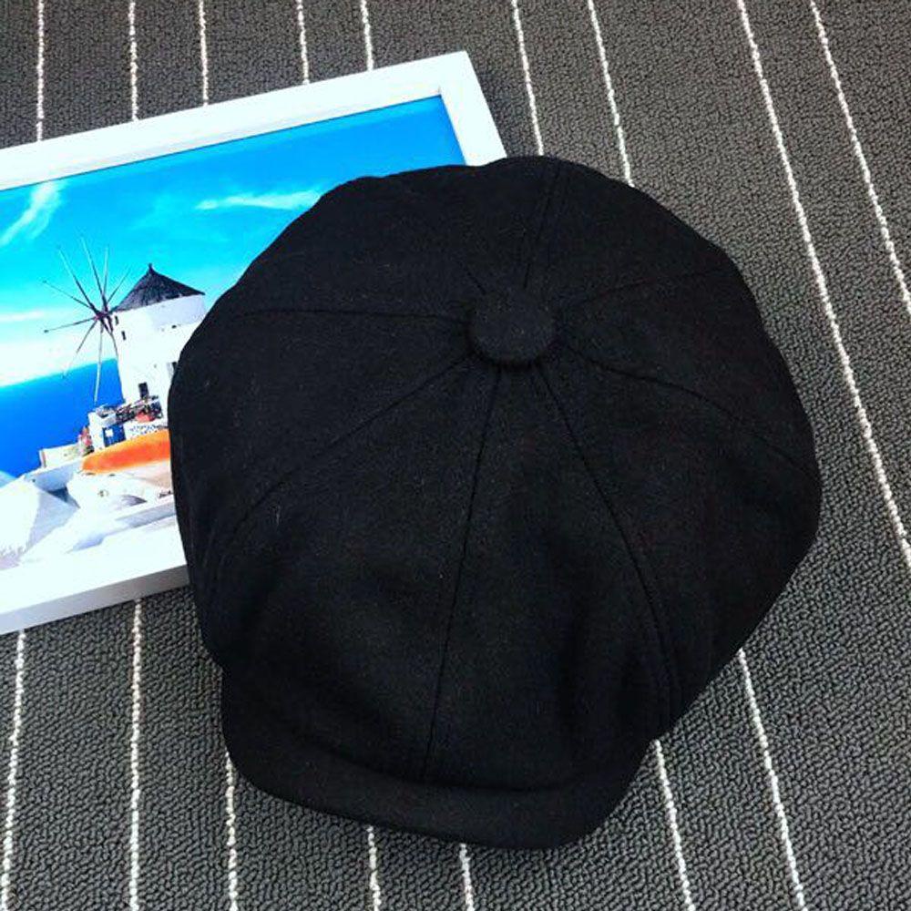 Mũ Beret Phẳng Phong Cách Thời Trang Thường Ngày