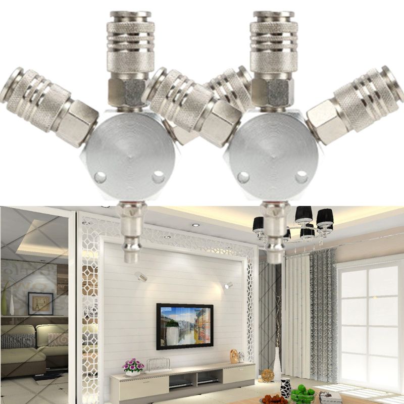 Đầu Nối Chia Khí Nén 3 Chiều Thông Dụng Chất Lượng Cao