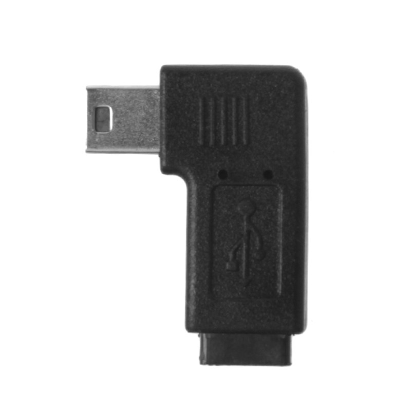 Đầu Chuyển Đổi Usb 2.0 Micro 5pin Female Sang Mini 5pin Male 90 °