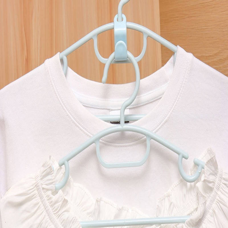 Set 5 Móc Treo Quần Áo Mini Chống Trượt Tiện Dụng
