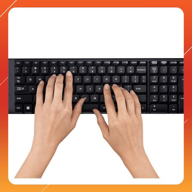 Bộ bàn phím và chuột không dây Logitech MK220 -