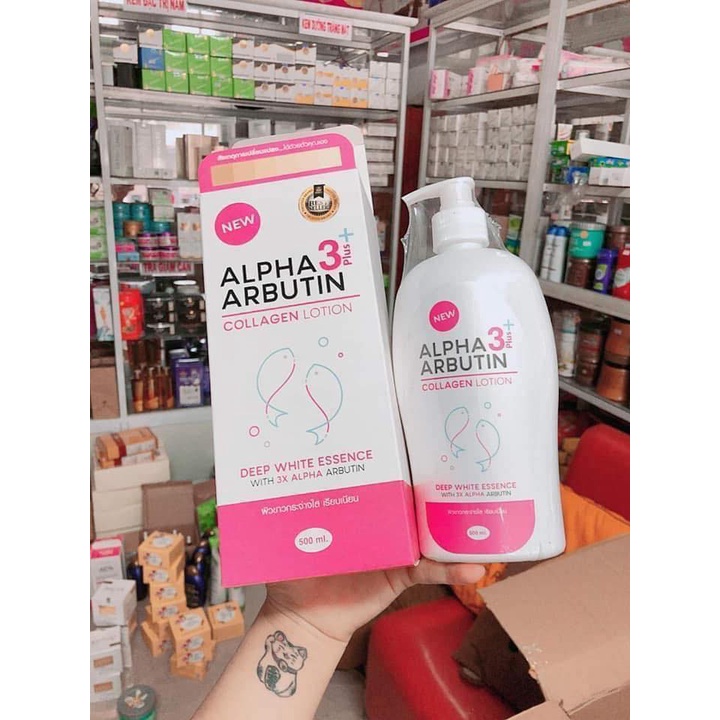 Dưỡng Trắng Da Lotion Alpha Arbutin (chuẩn Thái)