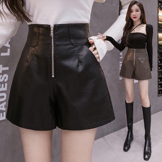 [Hàng oder 10-15 ngày về] QUẦN SHORT DA CẠP CAO (Có sẵn màu đen sz L)