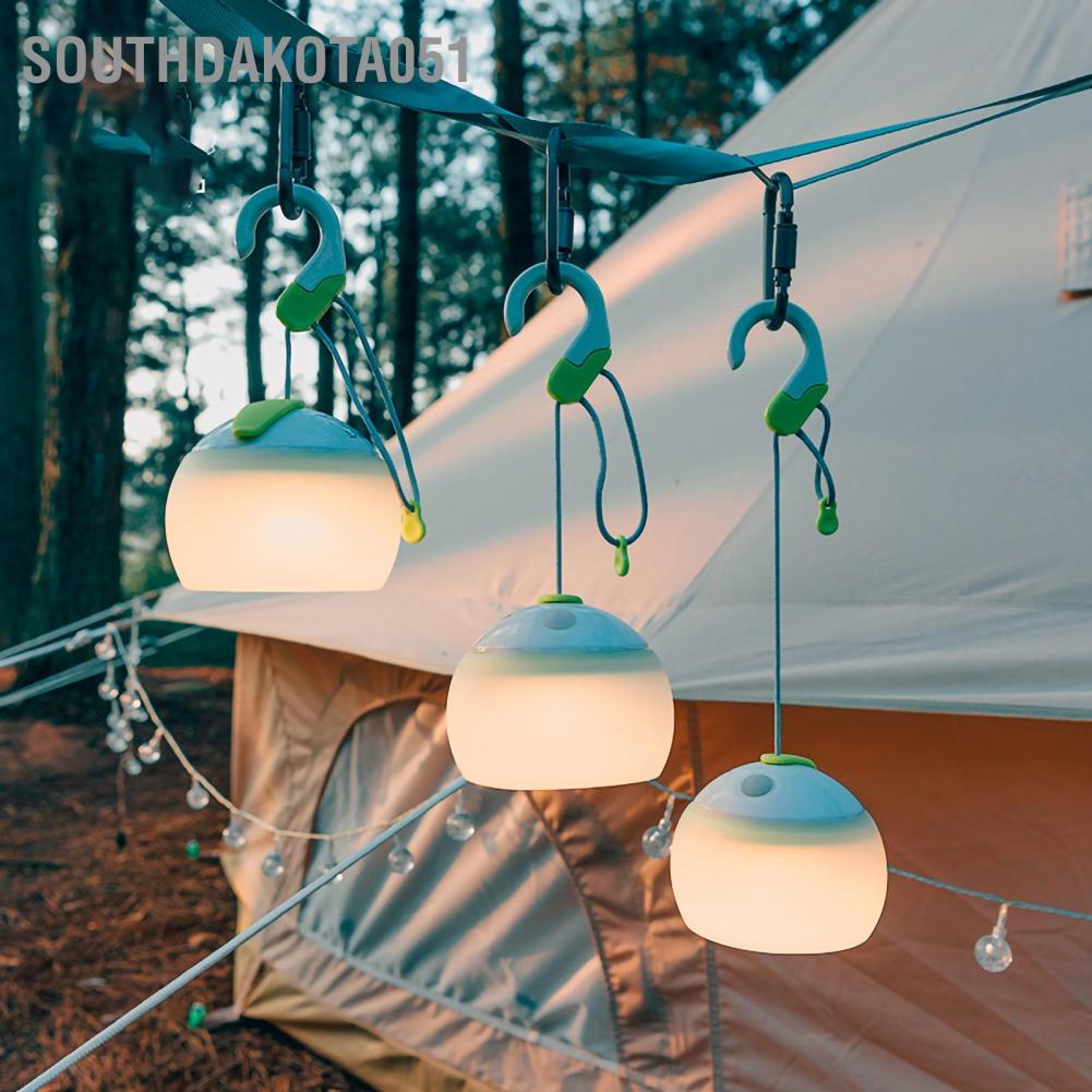 [Hàng Sẵn] Đèn dây treo LED cắm trại Đa chức năng Trang trí ngoài trời【Southdakota051】