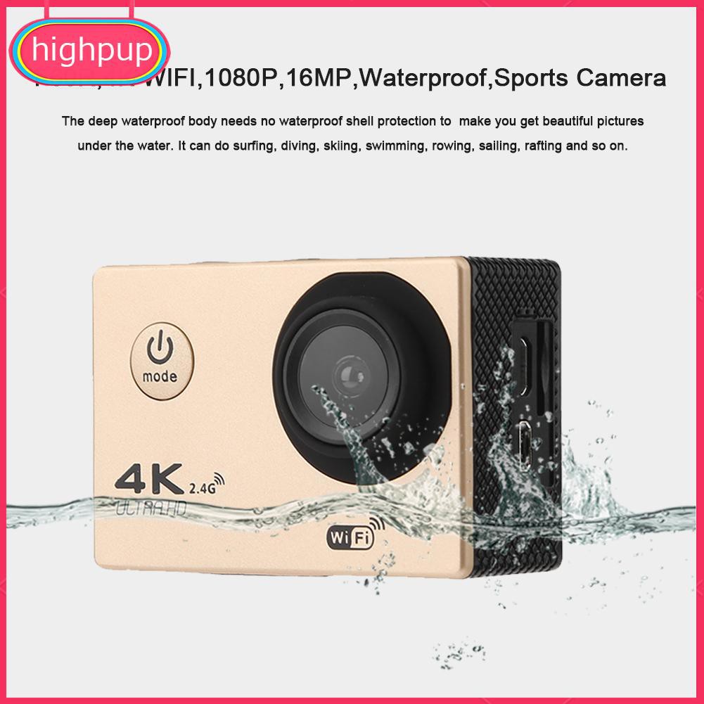 Camera Hành Trình Thể Thao Điều Khiển Từ Xa F60R 4k Wifi 1080p Hd 16mp