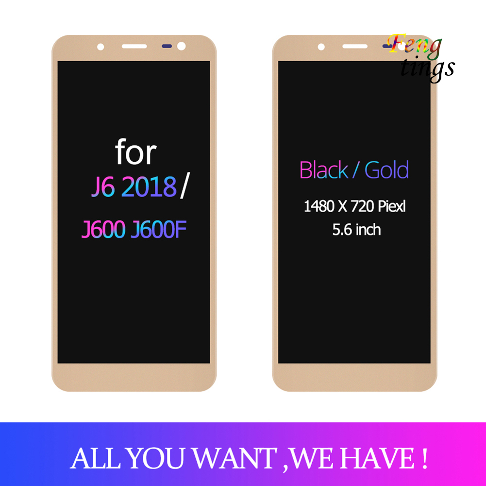 Màn Hình Cảm Ứng Thay Thế Amoled Cho Samsung Galaxy J6 2018 J600 J600F