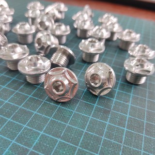 Ốc inox mâm lửa - dành cho ex150/ waves110