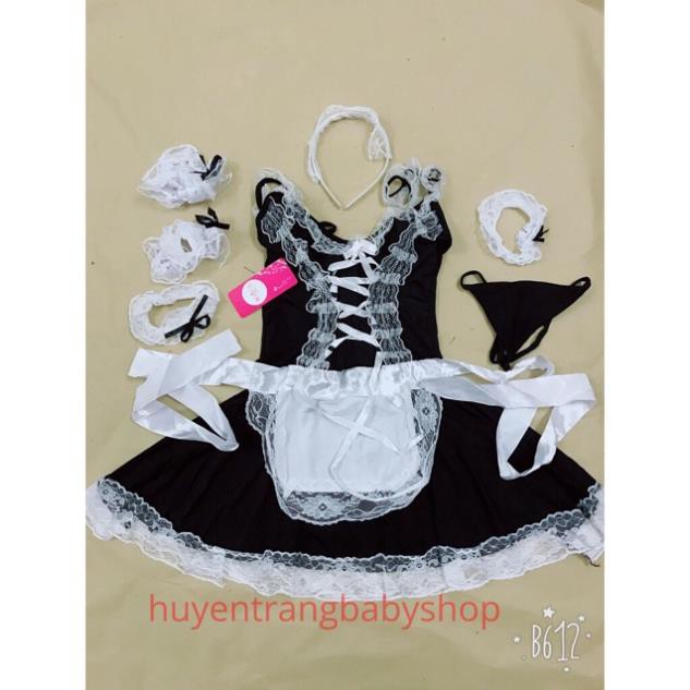 (Có sẵn) Cosplay hầu gái xinh xắn chỉ có 1 vòng chân(không kèm tất) 1247 #bdsm New | BigBuy360 - bigbuy360.vn