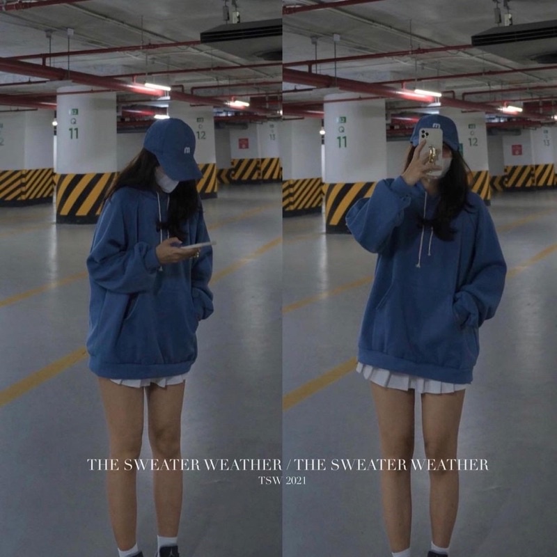 Áo hoodie unisex QC form to chất dày Kaylee | BigBuy360 - bigbuy360.vn