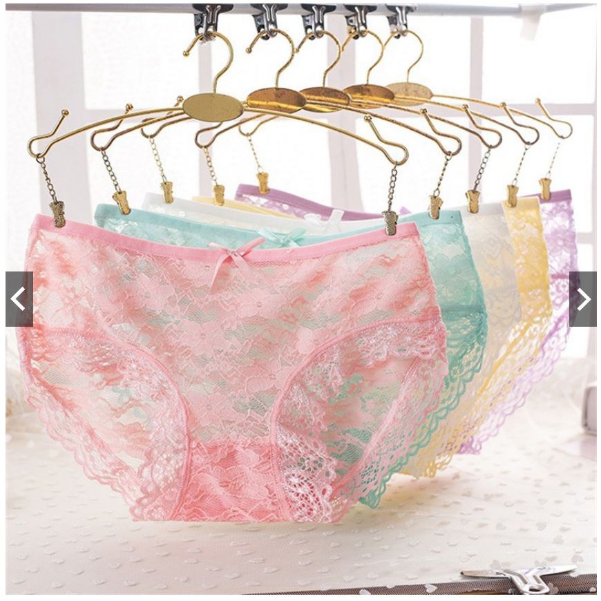 Quần Lót Ren Hoa Đính Nơ Đẹp | BigBuy360 - bigbuy360.vn