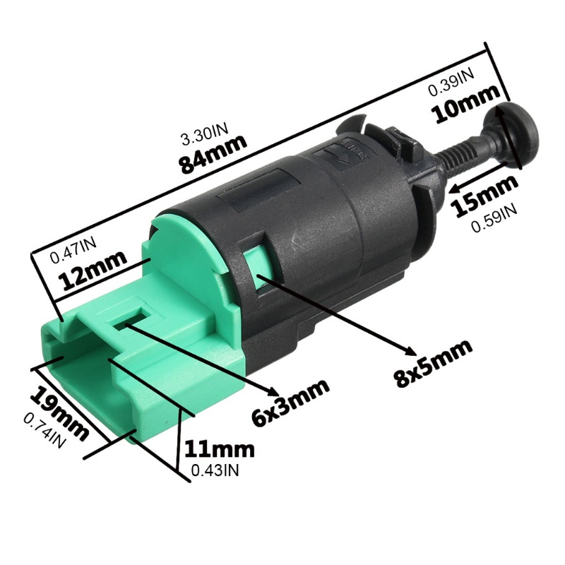 Công Tắc Điều Khiển Đèn Phanh Xe Hơi Berlingo Cho Citroen C2 C3 C4 9650688480 9665602380