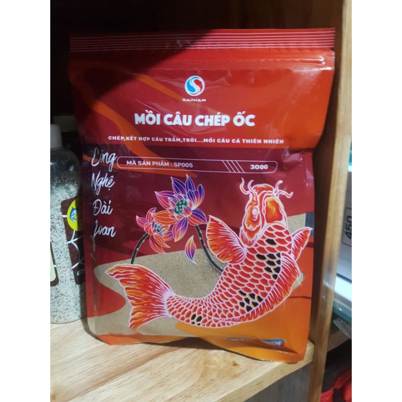 mồi câu chép Ốc Sa Pham
