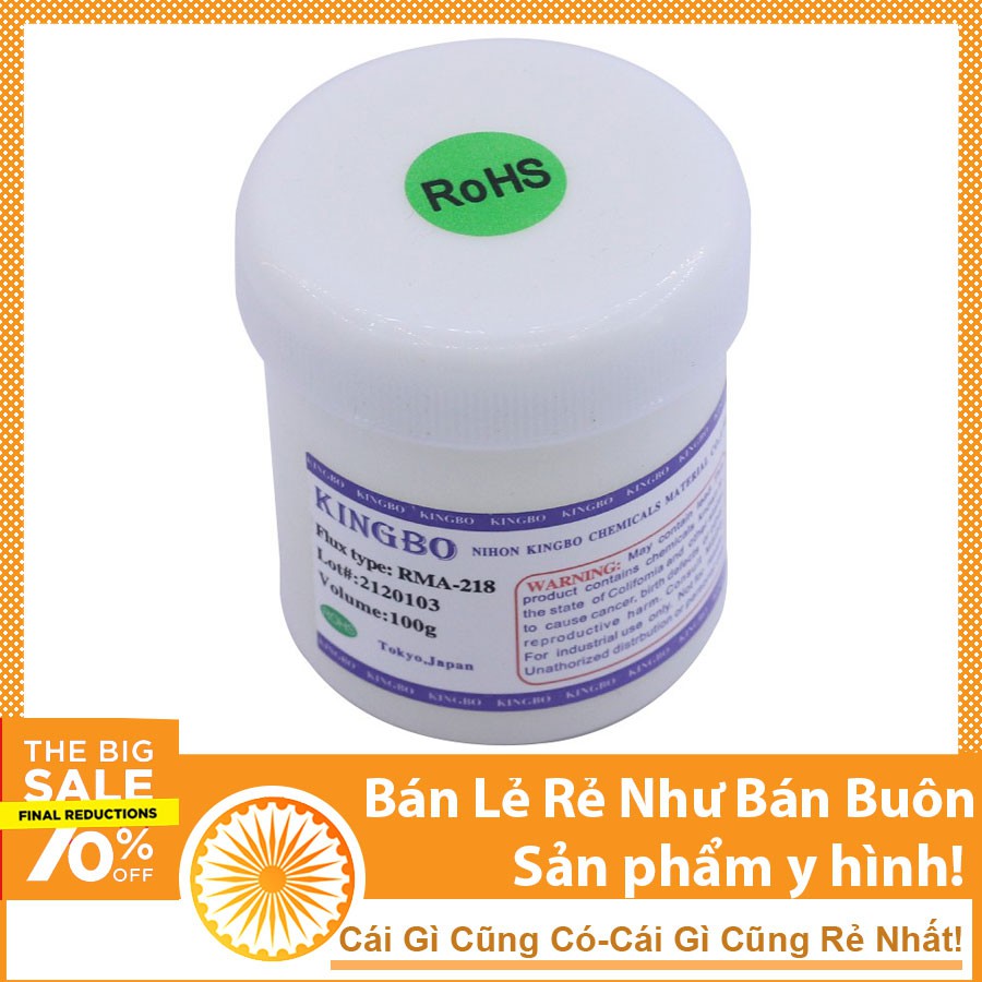 Mỡ hàn KINGBO RMA-218 100g Cao Cấp