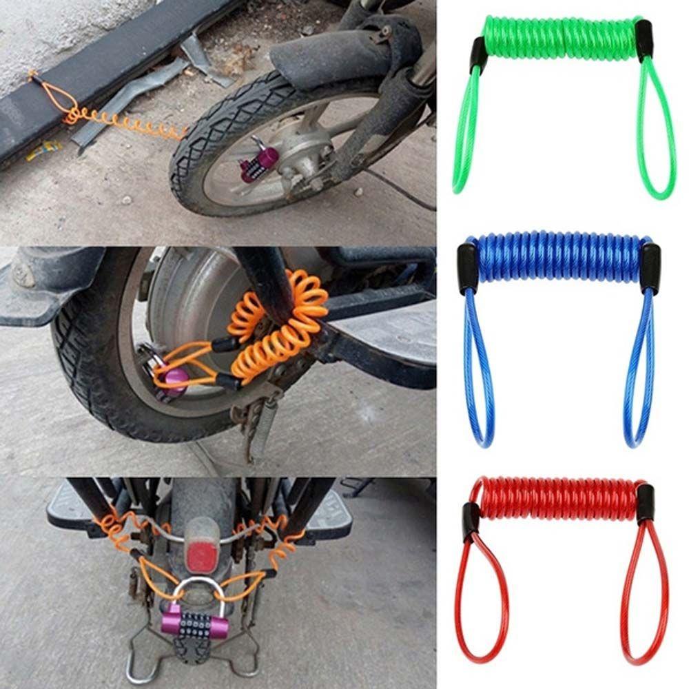Ổ Khóa Dây Cáp Lò Xo An Toàn Thông Dụng Cho Xe Đạp / Scooter