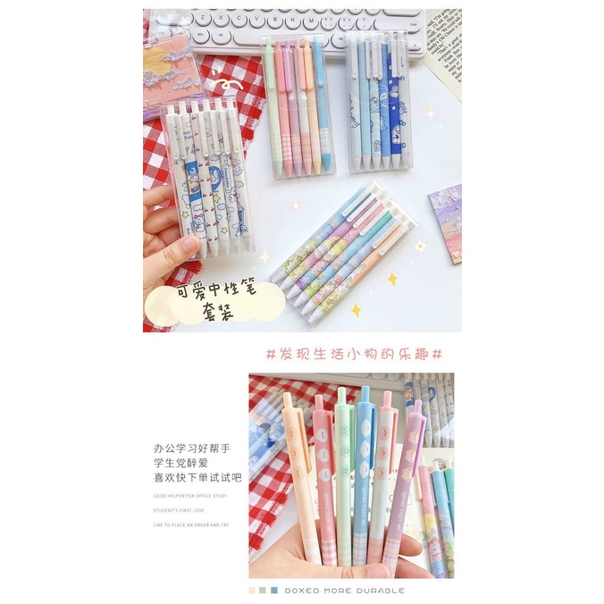 Set 5 cây bút nước các màu cực xinh