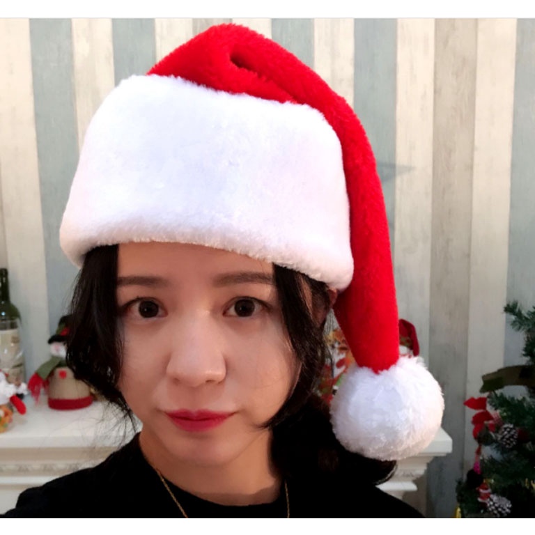 Mũ noel chất lông mịn siêu đẹp