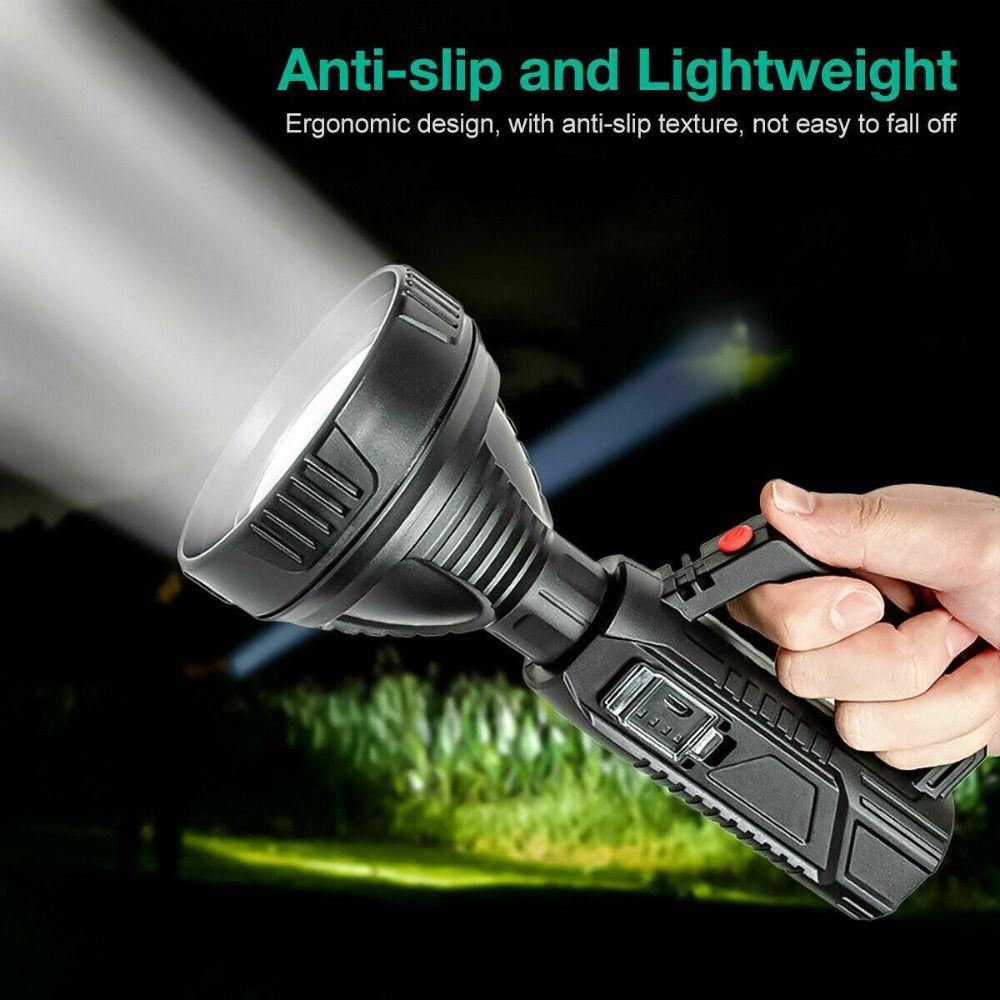 LAKAMIER Đèn Pin LED Ngoài Trời Siêu Sáng Có Thể Sạc Lại