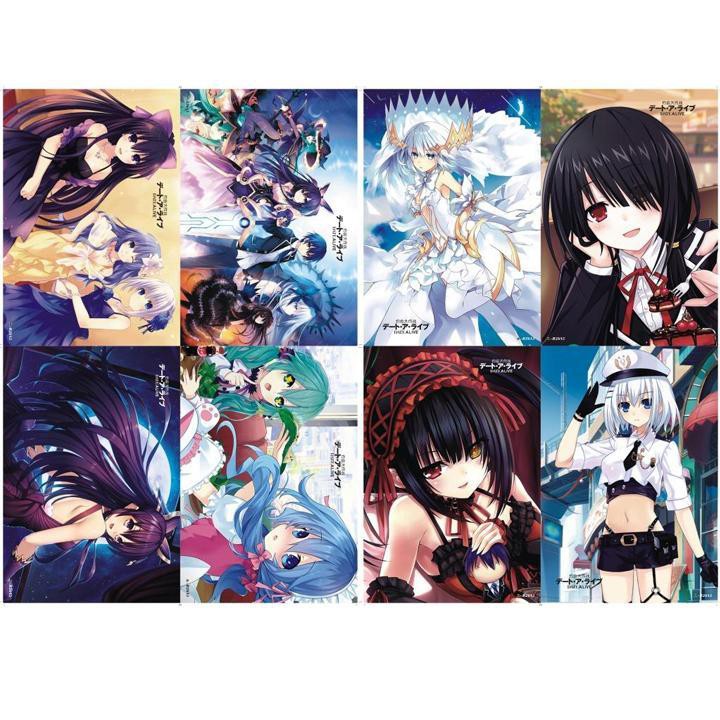 Poster Honkai Impact 3 tranh treo album ảnh in hình anime chibi đẹp