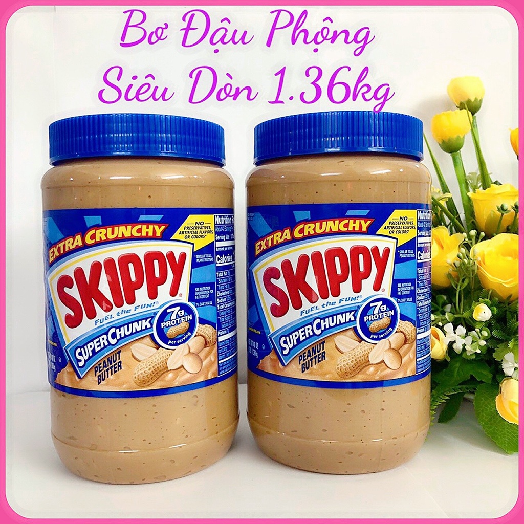 ❤ [Quận 3] Tách lẻ 1 hộp Bơ đậu phộng Skippy 1.36kg Mỹ Thơm Ngon Bổ Dưỡng [Date 11/2022]