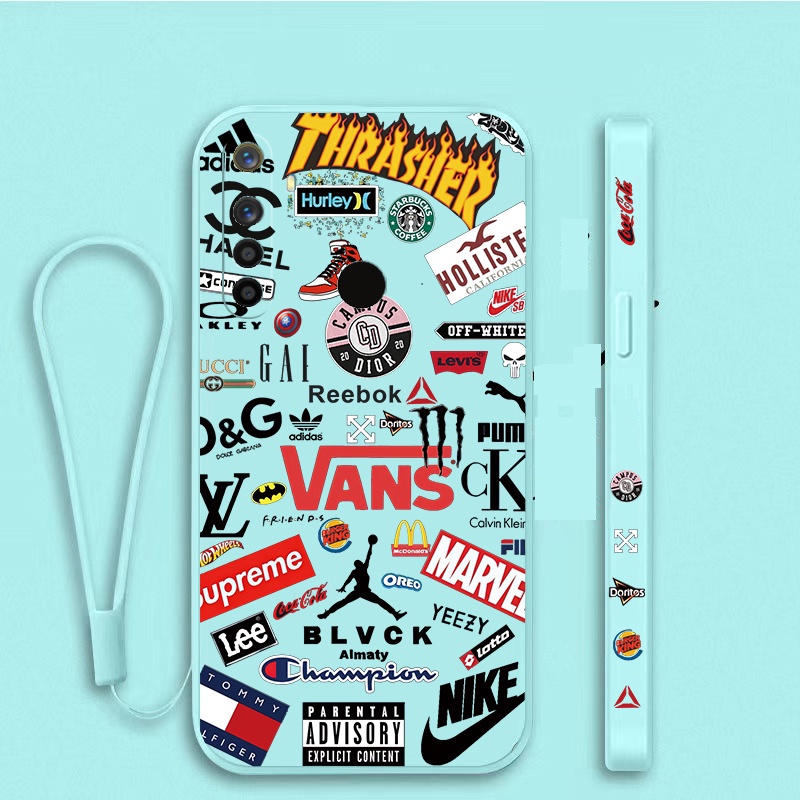 Ốp Điện Thoại Tpu Chống Sốc In Logo Thời Trang Cho Realme 5 5i 6i C3 6 9 Pro Plus 5G 9i 7 7Pro Realme C35 8