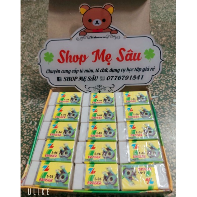 10 Gôm, tẩy bút chì TL ER06 ⚡ GIÁ RẺ ⚡ Dụng cụ tẩy bút chì, hàng công ty chính hãng, sạch sẽ an toàn