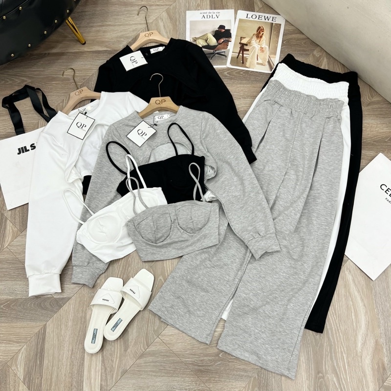 Set 3 chi tiết siêu hot chất cotton