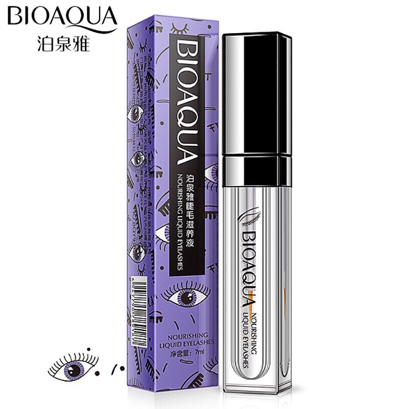 Mascara chuốt Serum dưỡng mi dài và dày NOURISHING LIQUID EYELASHES BIOAQUA