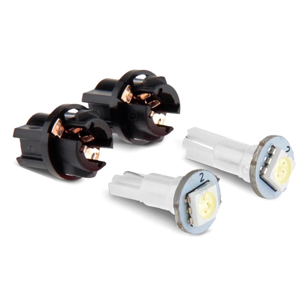 10 cái T5 LED Đèn xe hơi Xoắn ổ cắm Thiết bị Bảng điều khiển Cụm thay thế Ổ cắm Đèn Giá đỡ