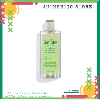 Nước Hoa Hồng Simple Soothing Facial Toner-200ml