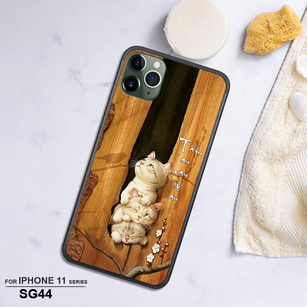 Ốp kính cường lực IPHONE 11_11PRO_11PROMAX Ốp điện thoại cao cấp Son Store
