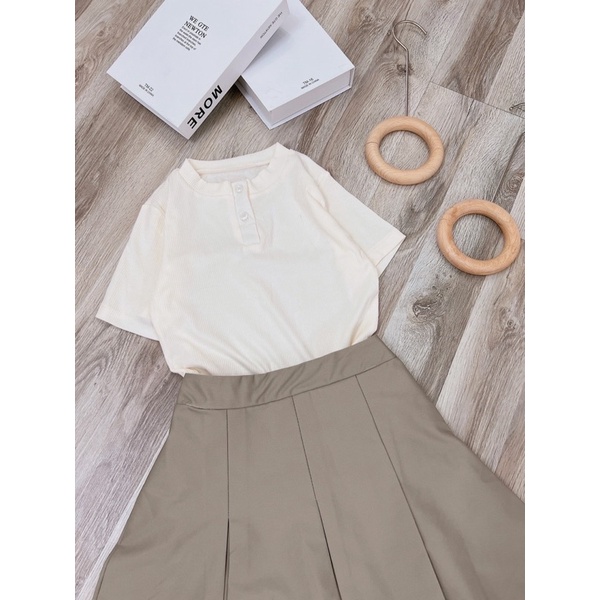 SÉT XLY ÁO BODY TRỤ NÚT