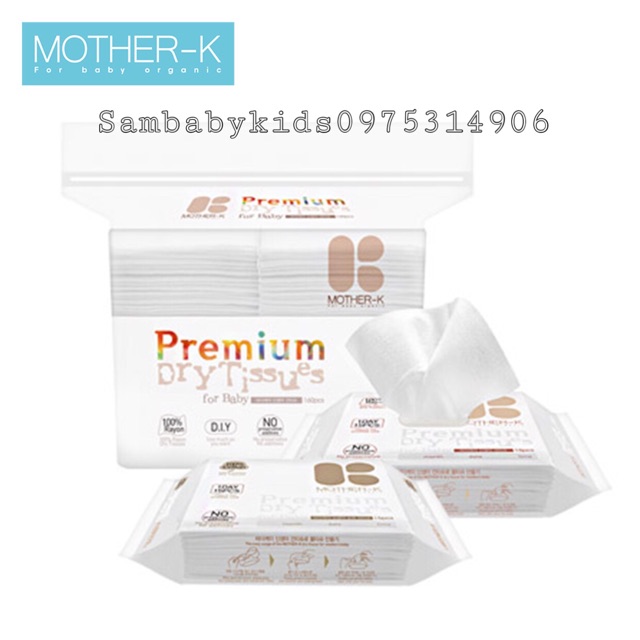 Khăn Vải Khô Đa Năng MOTHER-K 160c Chính Hãng Nhập Khẩu Hàn Quốc