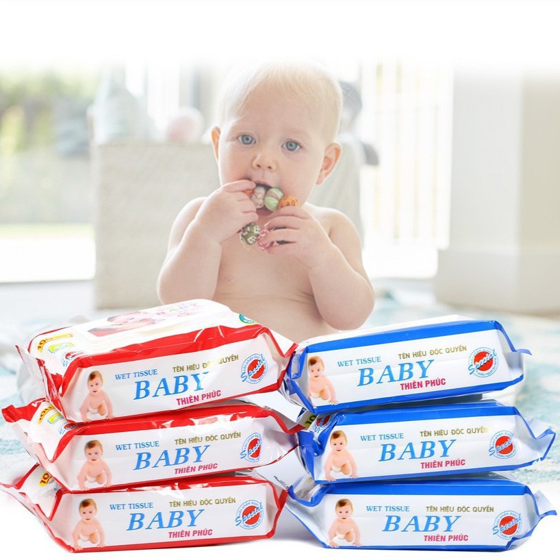 Khăn giấy ướt Thiên Phúc / Khăn giấy ướt Baby
