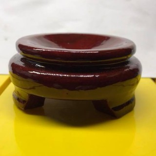 CHÂN ĐẾ GỖ  1 TẦNG CHO QUẢ CẦU ĐÁ PHONG THỦY SIZE TRÊN 11CM