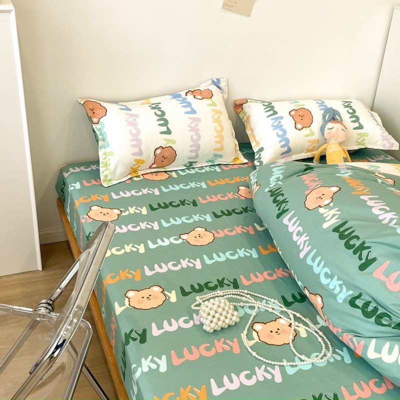 Set chăn ga gối poly cotton: nhí nhố cute | BigBuy360 - bigbuy360.vn
