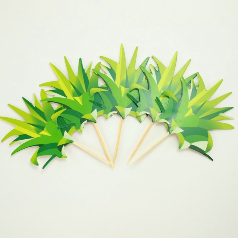 đồ trang trí bánh sinh nhật [FREESHIP❤️] Set cắm cây cỏ