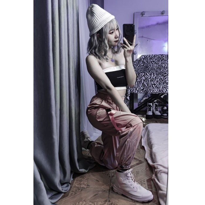 (Sẵn Hồng, Đen đủ size) Quần jogger boxpant túi hộp hồng đen BlackPink unisex nam nữ hip hop đường phố | BigBuy360 - bigbuy360.vn