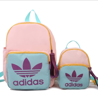 Adidas nữ thời trang nữ mini ba lô thông thường Túi đeo chéo dễ thương Ba lô
