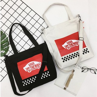 Túi tote sọc caro