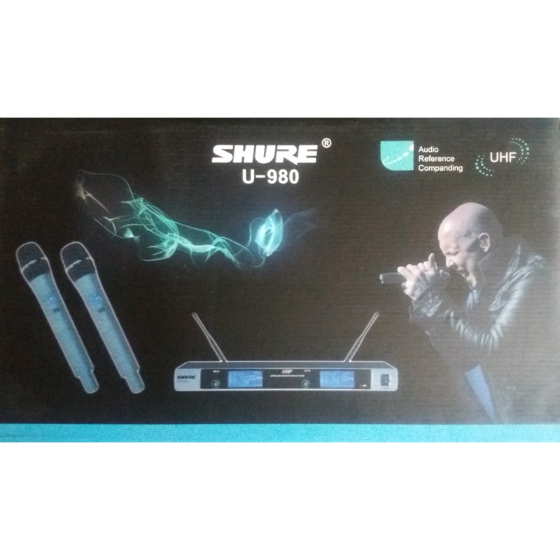 Micro  Shure U 980 BẢO HÀNH 12 THÁNG